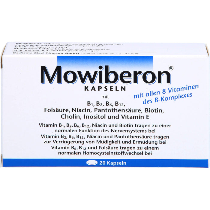 Mowiberon Kapseln, 20 pcs. Capsules