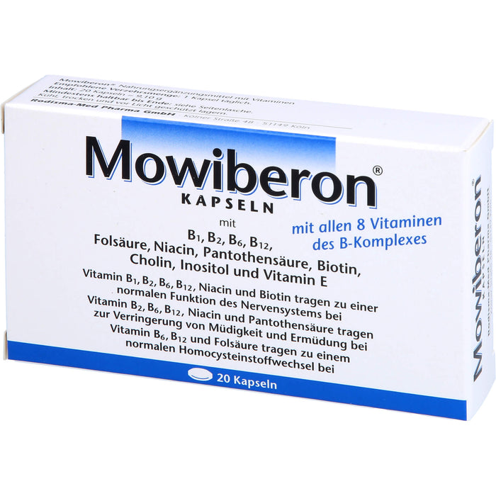 Mowiberon Kapseln, 20 pcs. Capsules