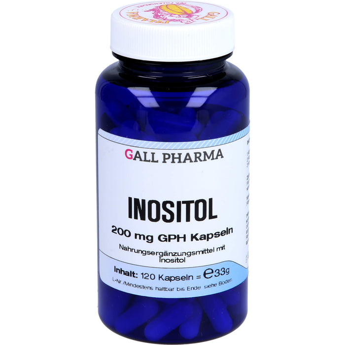 GALL PHARMA Inositol 200 mg GPH Kapseln, 120 pcs. Capsules