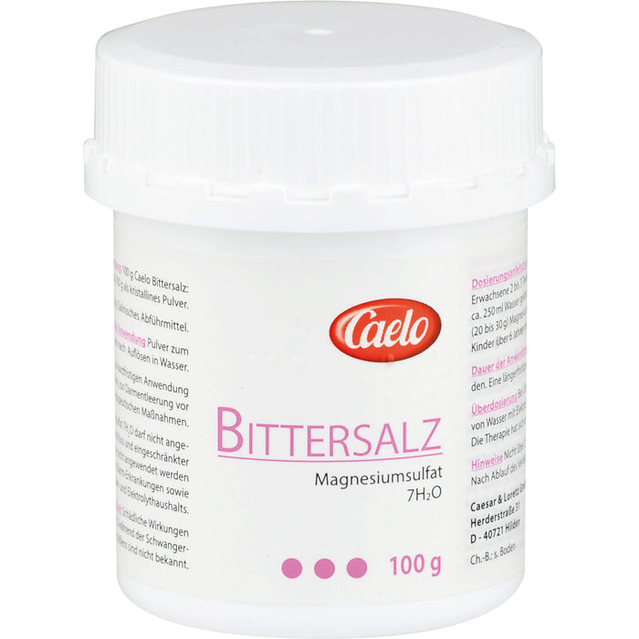 Caelo Bittersalz, 100 g Powder