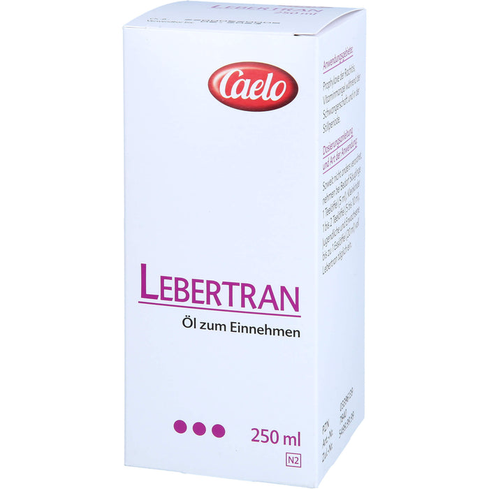 Lebertran Caelo HV-Packung, 250 ml Öl