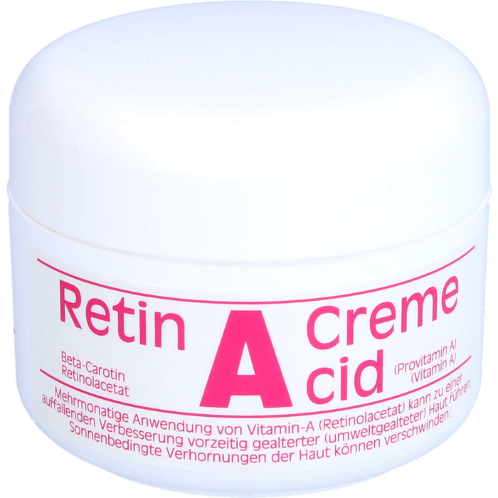 Retin A Cid Tiegel Creme gegen umweltbedingte Hautalterung, 50 ml Crème