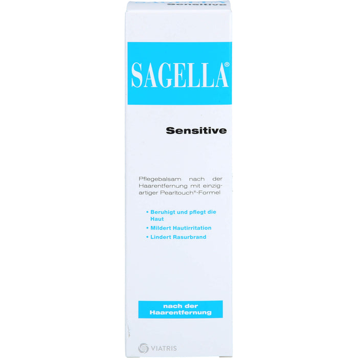 SAGELLA sensitive Pflegebalsam nach der Haarentfernung, 100 ml Cream