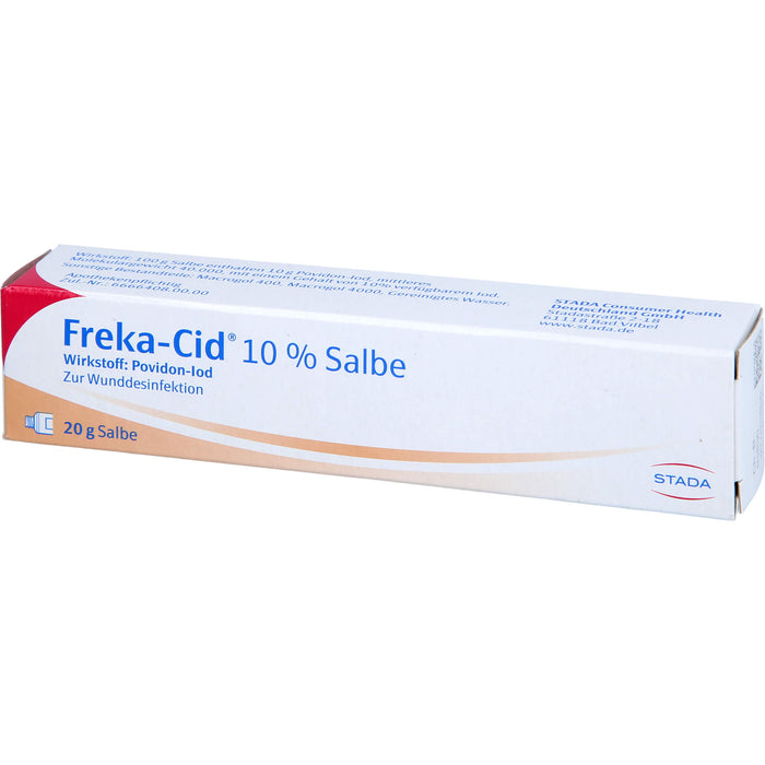 Freka-Cid 10 % Salbe zur Wunddesinfektion, 20 g Salbe