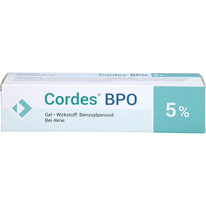 Cordes BPO 5 % Akne Gel, 100 g Gel