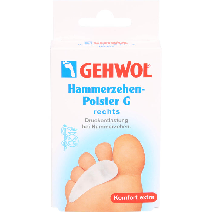 GEHWOL Hammerzehen-Polster G rechts, 1 pc Dispositif