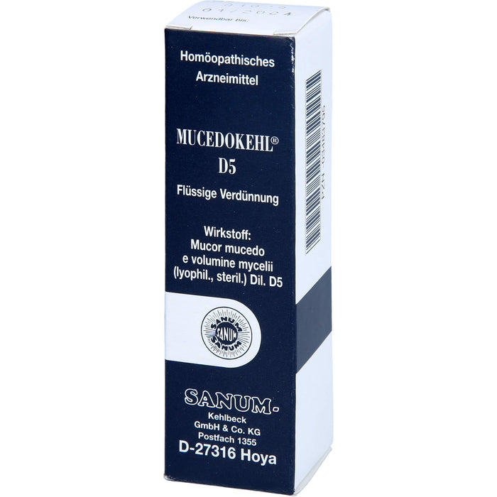 MUCEDOKEHL D5 flüssige Verdünnung, 10 ml Lösung