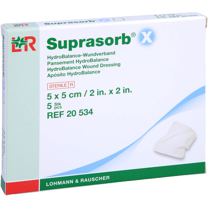 Suprasorb X Kompresse, 5 St VER