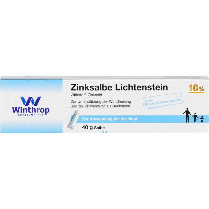 Zinksalbe Lichtenstein, 40 g Salbe