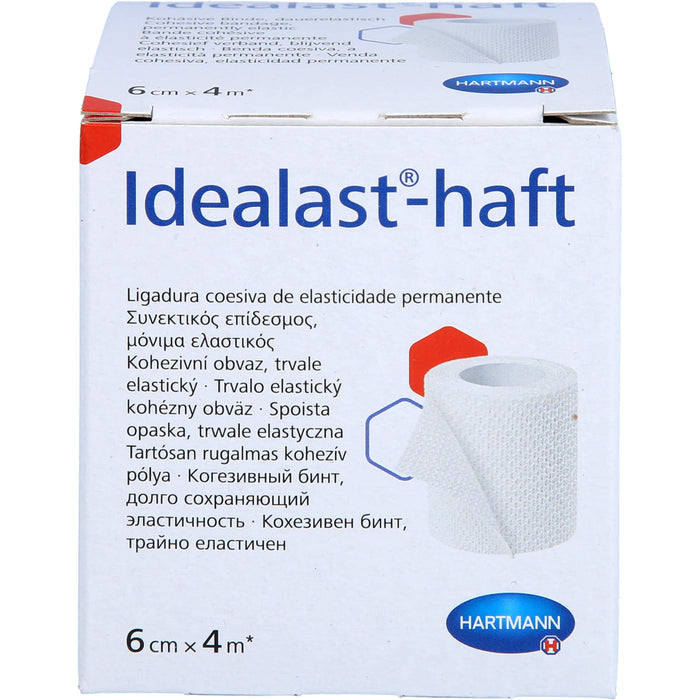 HARTMANN Idealast-haft Idealbinde 6 cm x 4 m, 1 pc Paquet