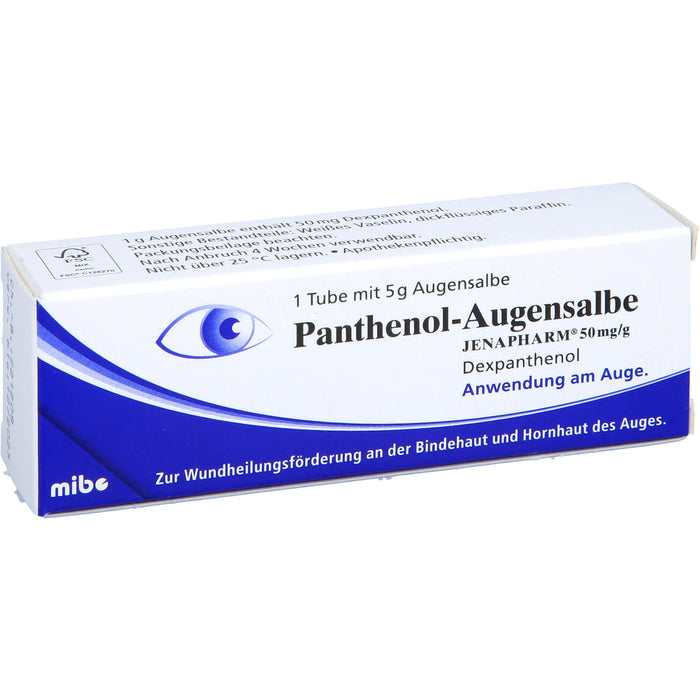 Panthenol Augensalbe JENAPHARM, 5 g Salbe