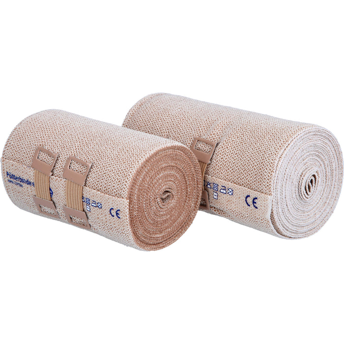 Pütter-Verband kräftige Kurzzugbinden 8 - 10 cm x 5 m, 2 pcs. Pack