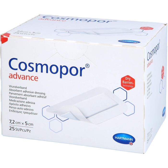 Cosmopor Advance 7,2x5cm, 25 St. Pflaster