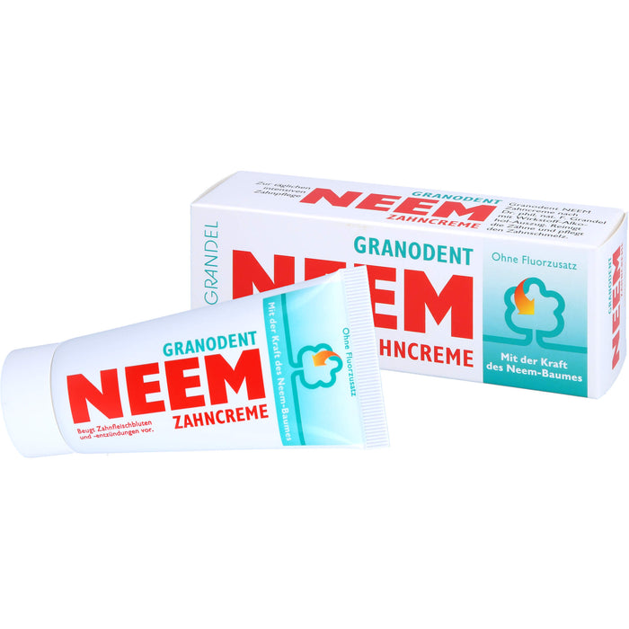 DR:GRANDEL Granodent NEEM Zahncreme ohne Fluorzusatz, 50 ml Dentifrice