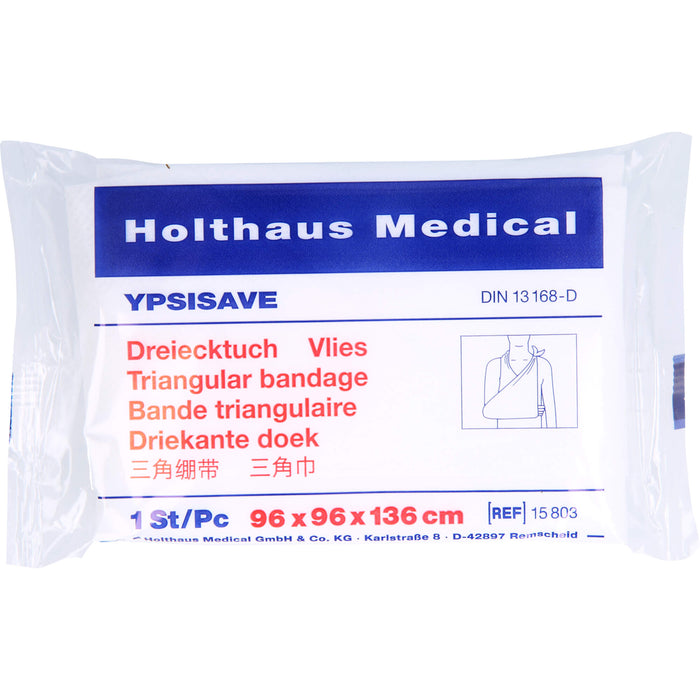 Holthaus Medical YPSISAVE Dreiecktuch Vlies 96 cm x 96 cm x 136 cm, 1 pcs. scarf