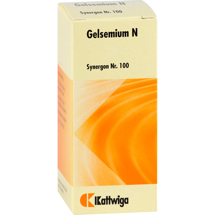 Kattwiga Synergon Nr. 100 Gelsemium N Mischung flüssiger Verdünnungen, 20 ml Lösung