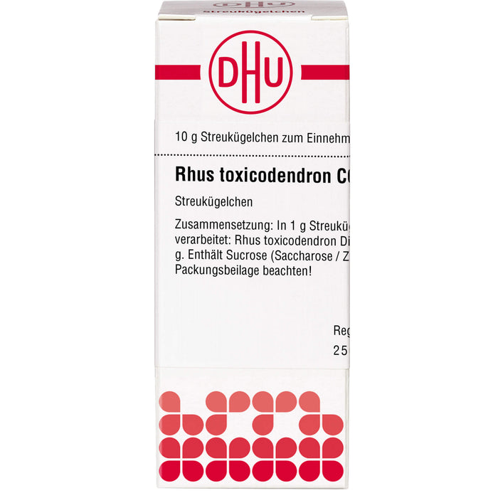 DHU Rhus toxicodendron C6 Streukügelchen, 10 g Globules