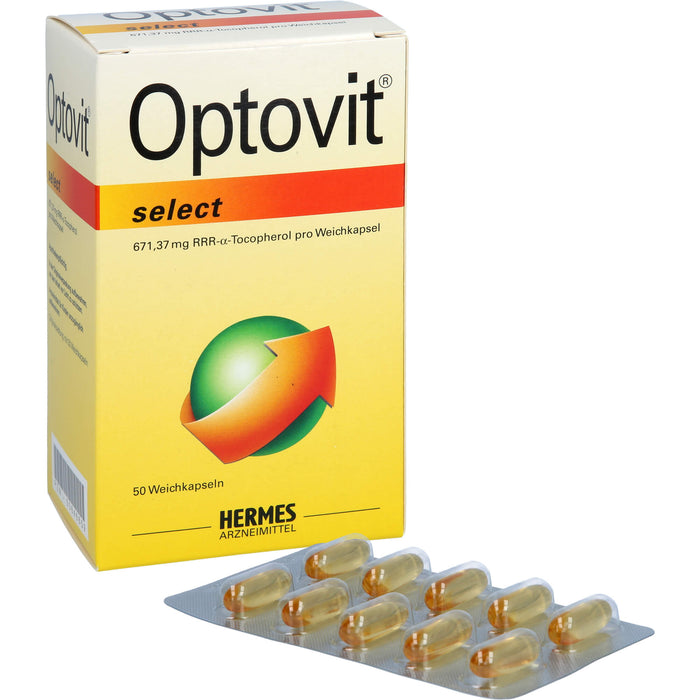 Optovit select 1000 I.E. Kapseln, 50 pc Capsules