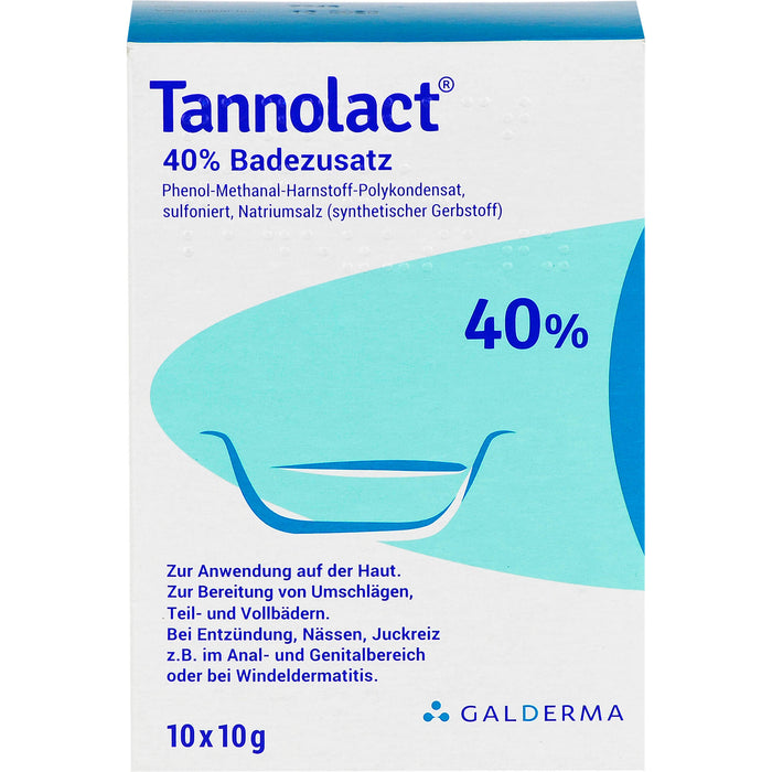 Tannolact Badezusatz Beutel, 10 pcs. Sachets