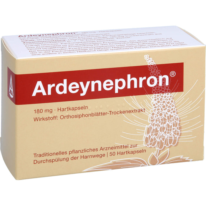 Ardeynephron 180 mg Hartkapseln zur Durchspülung der Harnwege, 50 pcs. Capsules