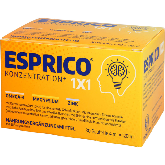 Esprico 1x1 Supension Beutel, 30 pcs. Solution