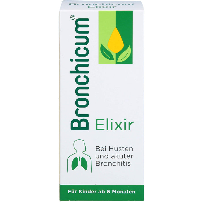 Bronchicum Elixir bei Husten und akuter Bronchitis, 250 ml Solution