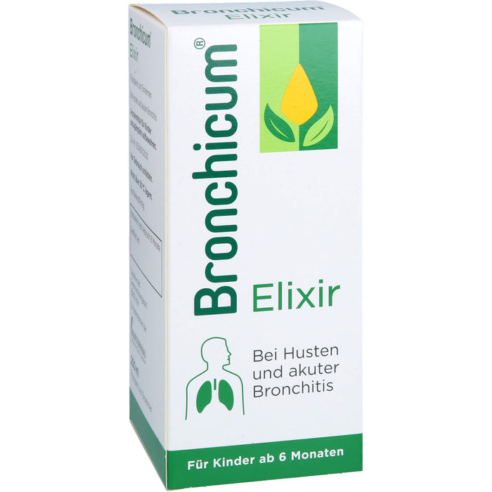 Bronchicum Elixir bei Husten und akuter Bronchitis, 250 ml Solution