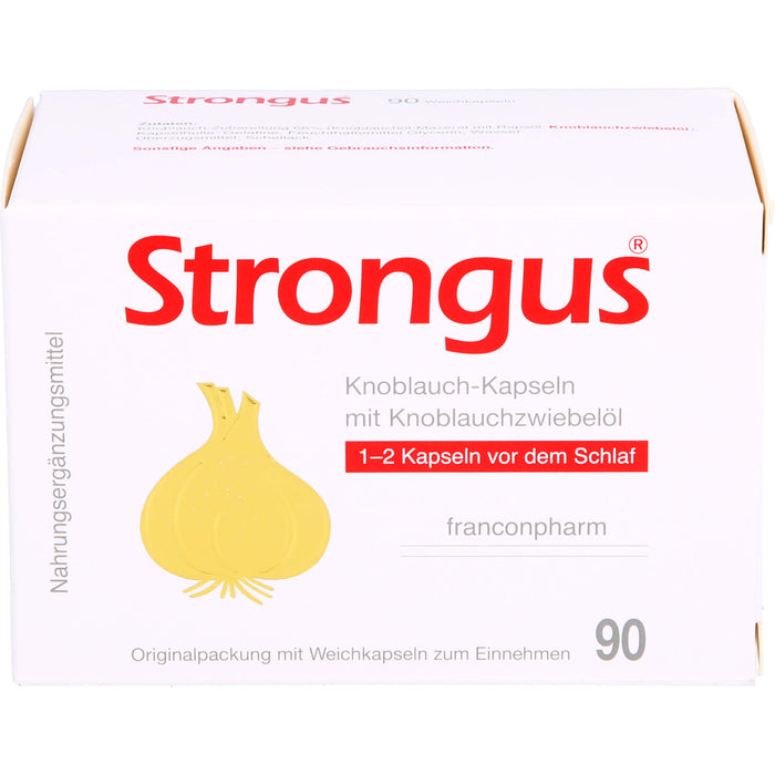 Strongus Knoblauch-Kapseln, 90 pcs. Capsules