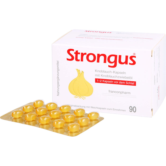 Strongus Knoblauch-Kapseln, 90 pc Capsules