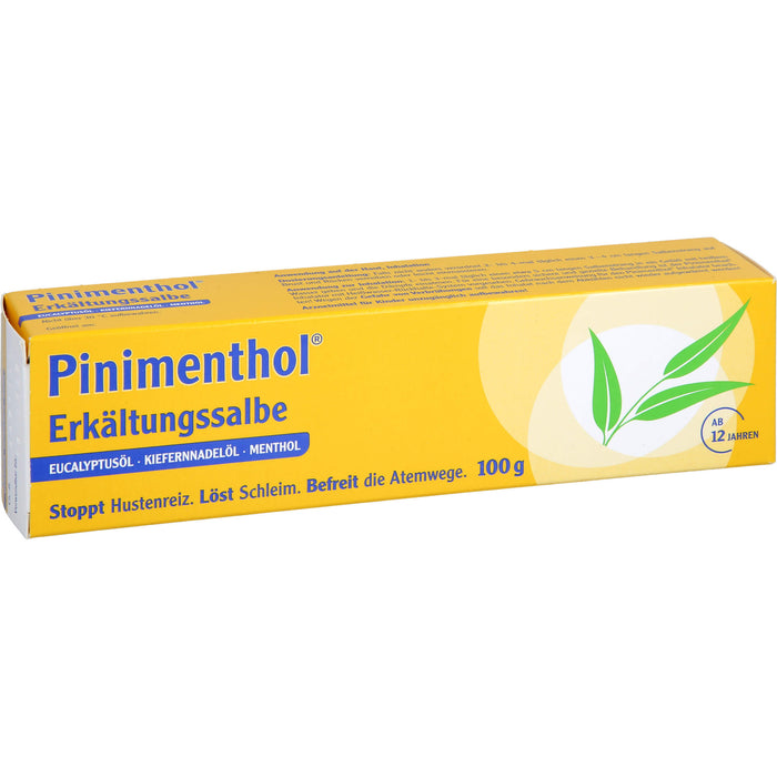 Pinimenthol Erkältungssalbe, 100 g Creme