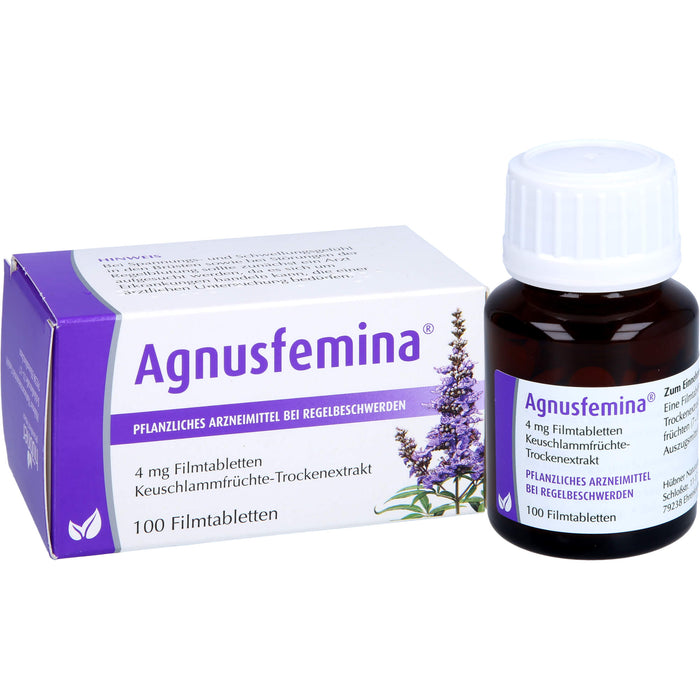 Agnusfemina 4 mg Filmtabletten bei Regelbeschwerden, 100 pcs. Tablets