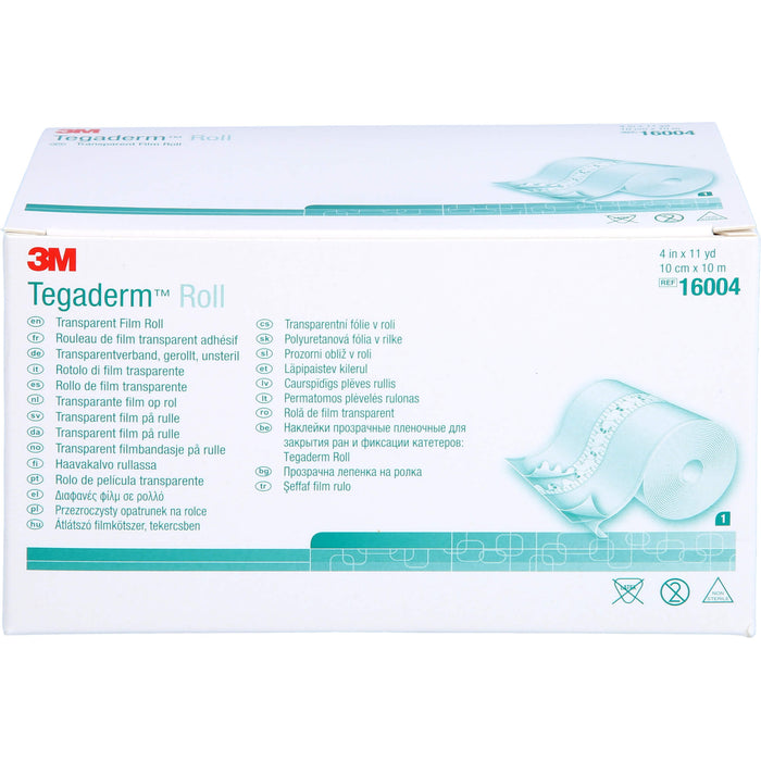 3M Tegaderm Roll 10 cm x 10 m Transparentverband unsteril, 1 pc Pansement