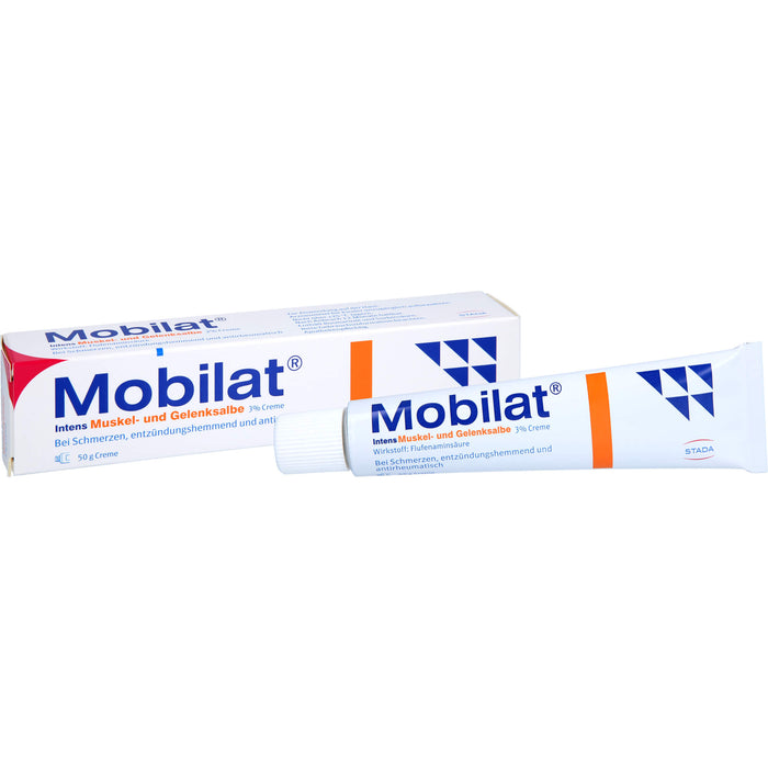 Mobilat Intens Muskel- und Gelenksalbe, 50 g Cream