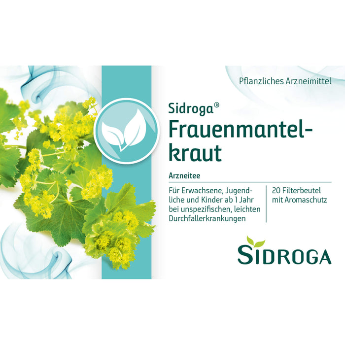 Sidroga Frauenmantelkraut Arzneitee, 20 St. Filterbeutel