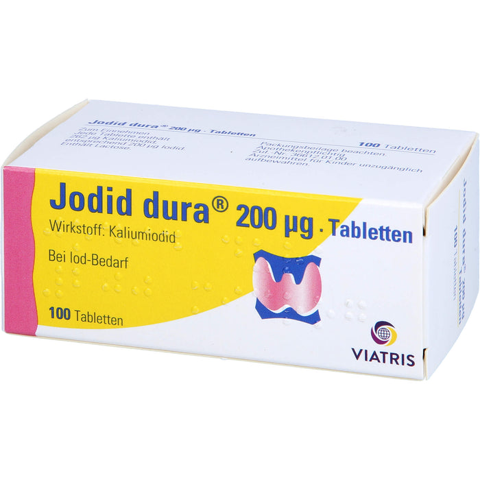 Jodid dura 200 µg, Tabletten, 100 St. Tabletten