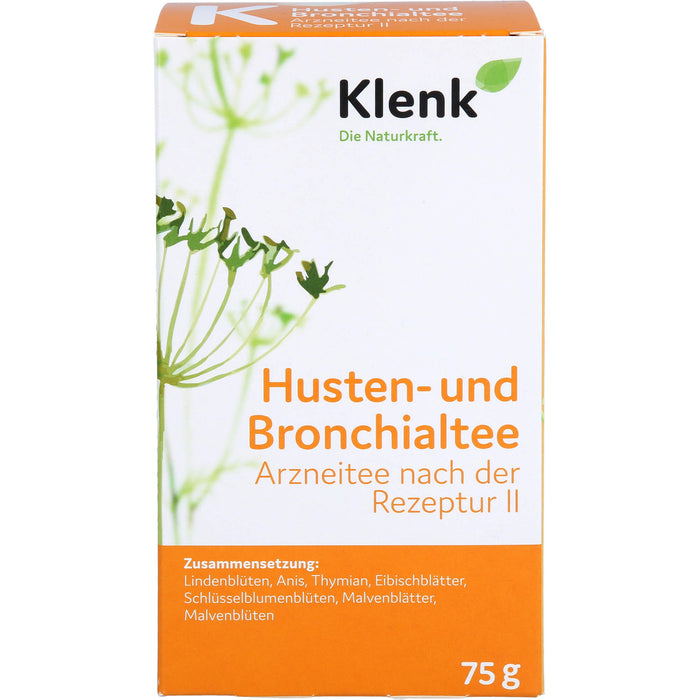 HUSTEN U BRONCHIALTEE II, 75 g TEE