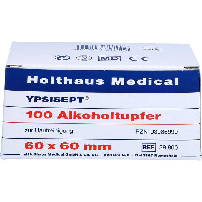 ALKOHOLTUPFER YPSISEPT 65X25, 100 St TUP