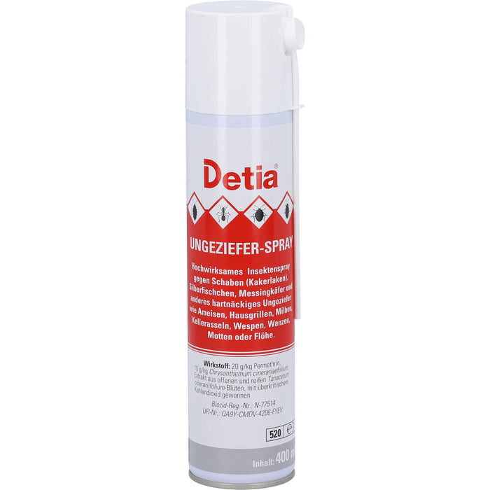 DETIA UNGEZIEFER SPRAY, 400 ml Lösung