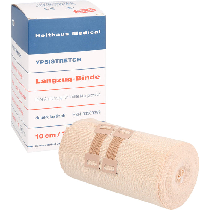 YPSISTRETCH Langzug-Binde 10 cm x 7 m, 1 pcs. Bandage