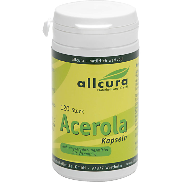 allcura Acerola Kapseln, 120 pc Capsules