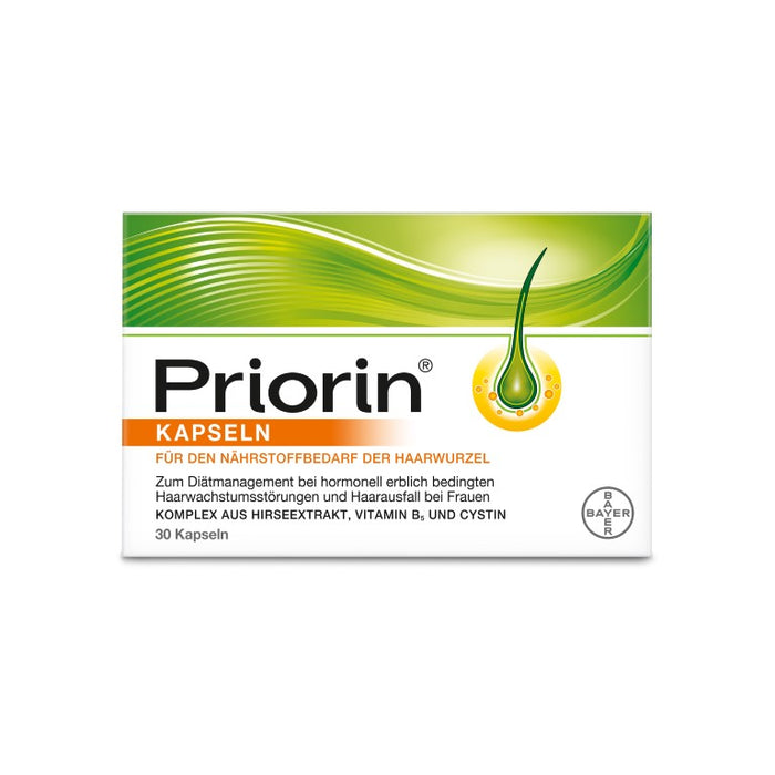 Priorin Kapseln für den Nährstoffbedarf der Haarwurzel, 30 pcs. Capsules