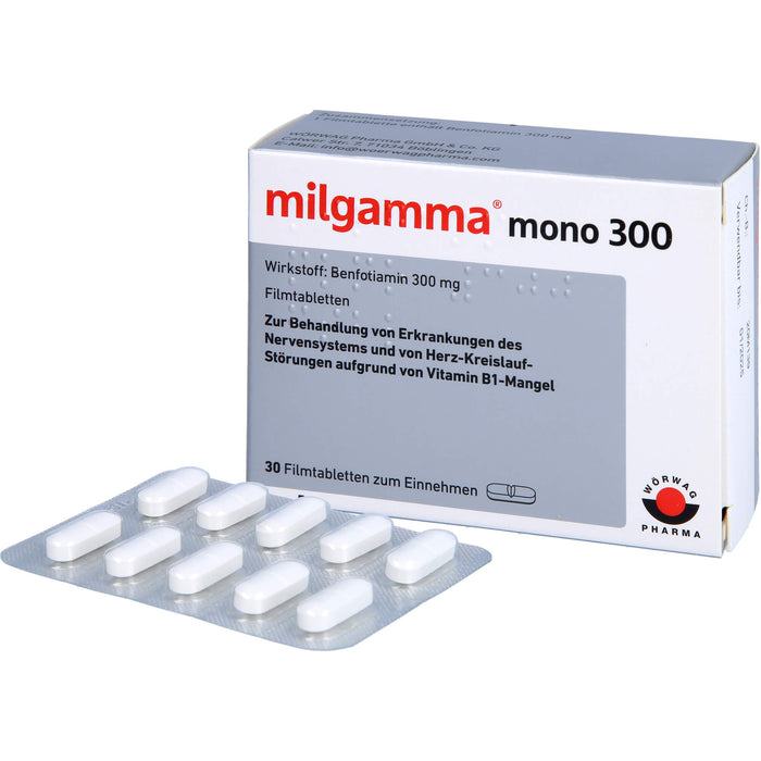 milgamma mono 300 Filmtabletten, 30 pc Tablettes