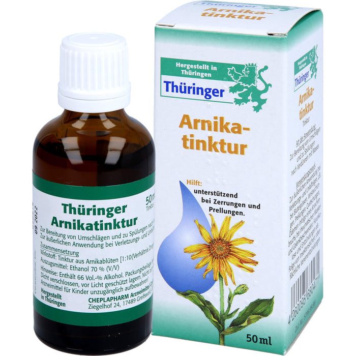 THUERINGER ARNIKATINKTUR, 50 ml Lösung