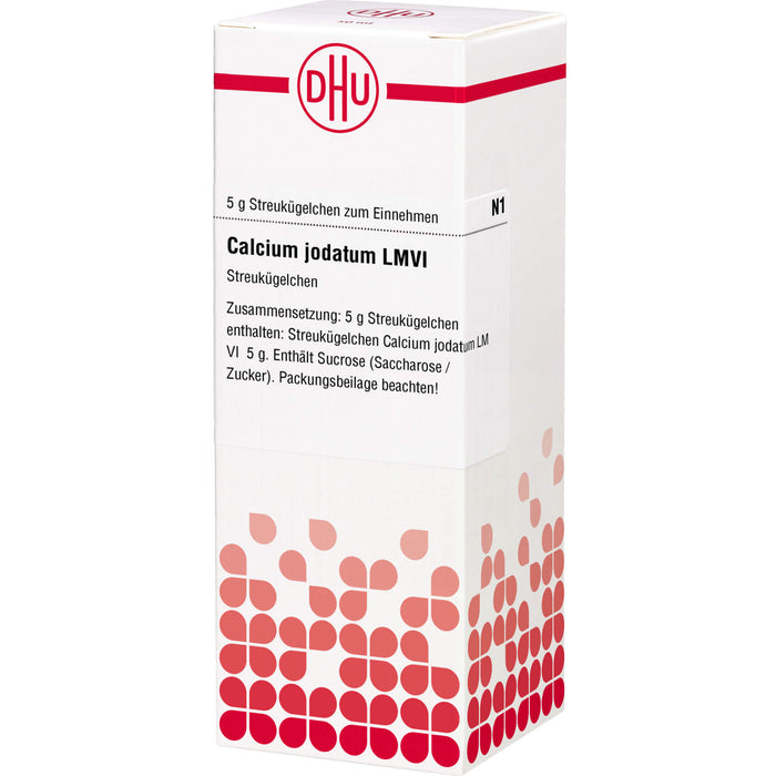 DHU Calcium jodatum LM VI Streukügelchen, 5 g Globules