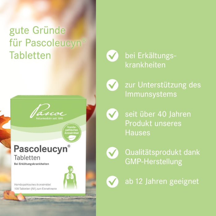 Pascoleucyn Tabletten, 100 St TAB