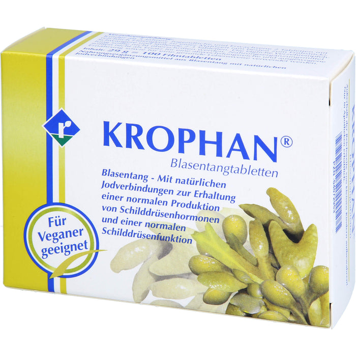 KROPHAN Blasentangtabletten, 100 St. Tabletten