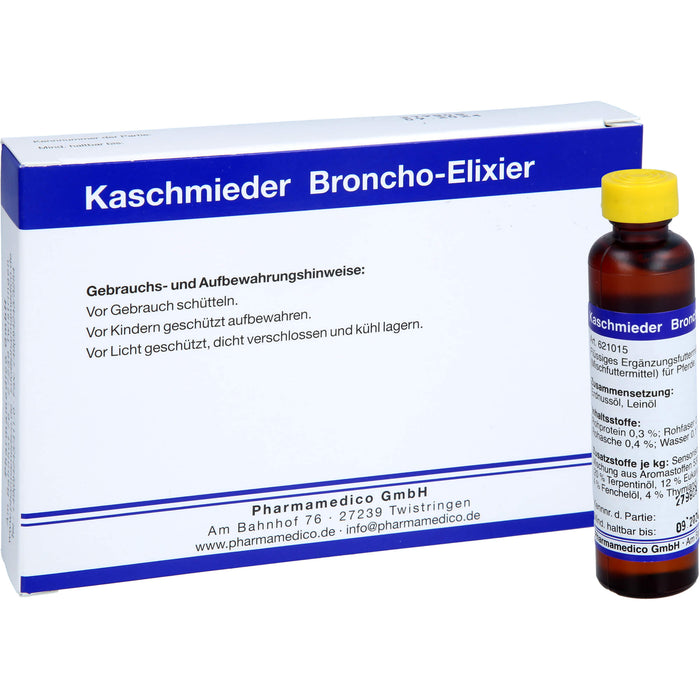 Pharmamedico Kaschmieder Broncho-Elixier für Pferde, 6 pcs. Bottles