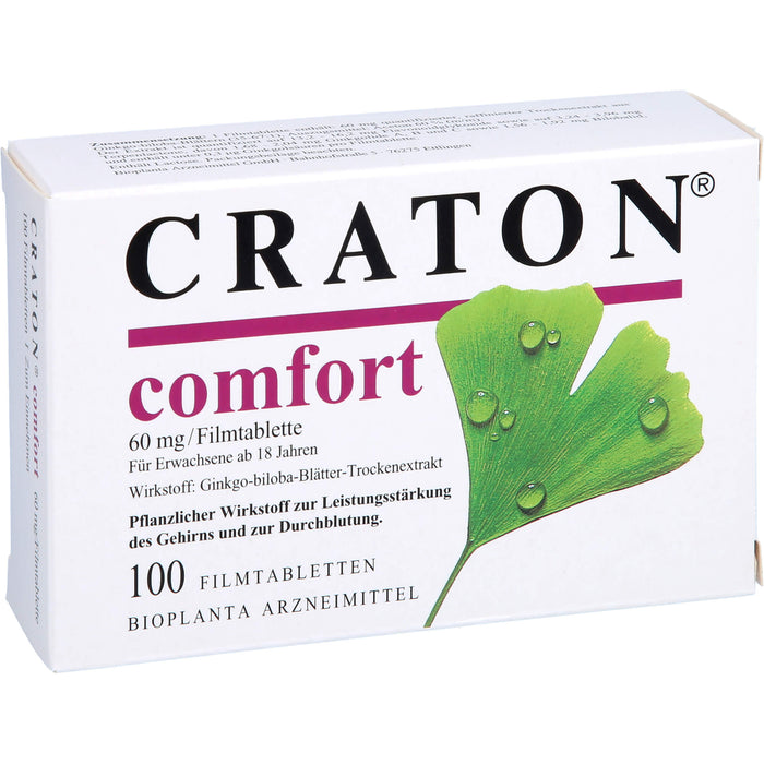 Craton comfort 60 mg Filmtabletten, 100 pc Tablettes