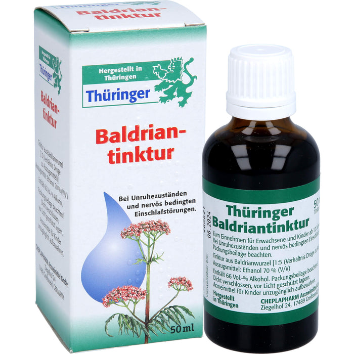 Thüringer Baldriantinktur, 50 ml Lösung