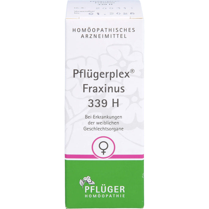 Pflügerplex Fraxinus 339 H Tabletten bei Erkrankungen der weiblichen Geschlechtsorgane, 100 St. Tabletten